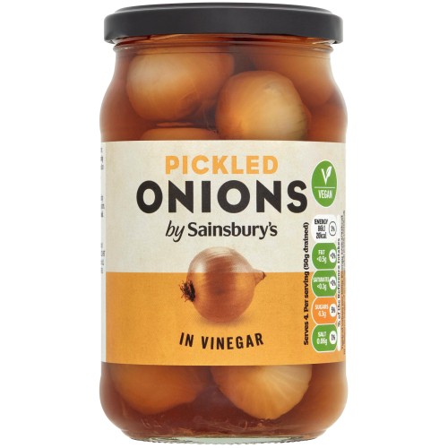 Sainsbury's Pickled Onions in Vinegar (200g*) (440g) Compare Prices