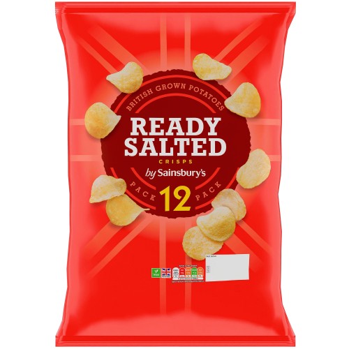 Walkers Ready Salted Multipack Crisps (12 x 25g) Compare Prices