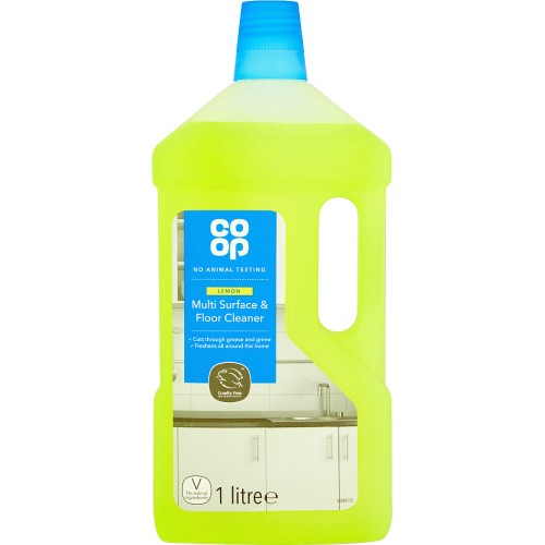Coop Multi Surface & Floor Cleaner Lemon (1 Litre) Compare Prices & Where To Buy Trolley.co.uk