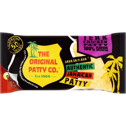 The Original Patty Co. Jerk Chicken Jamaican Patty (150g) Compare