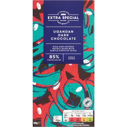 ASDA Extra Special Raspberry & Dark Chocolate Nougat (100g) Compare