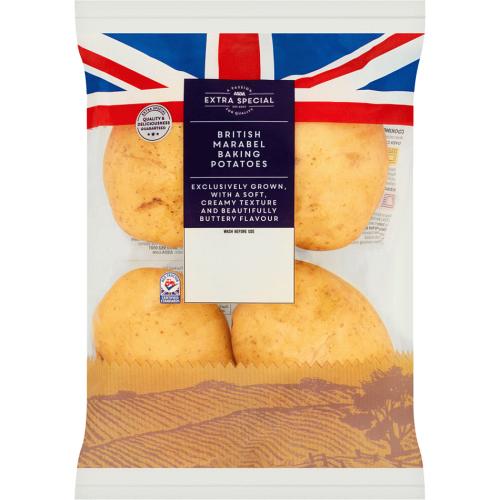 ASDA Extra Special Marabel Baking Potatoes (4) Compare Prices & Where