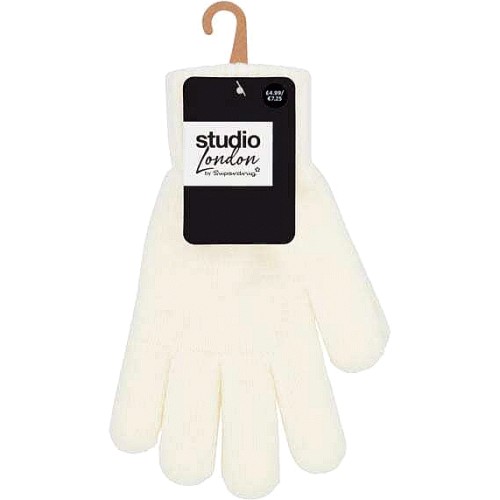 Superdrug Studio London Gloves in Cream Compare Prices & Where To Buy