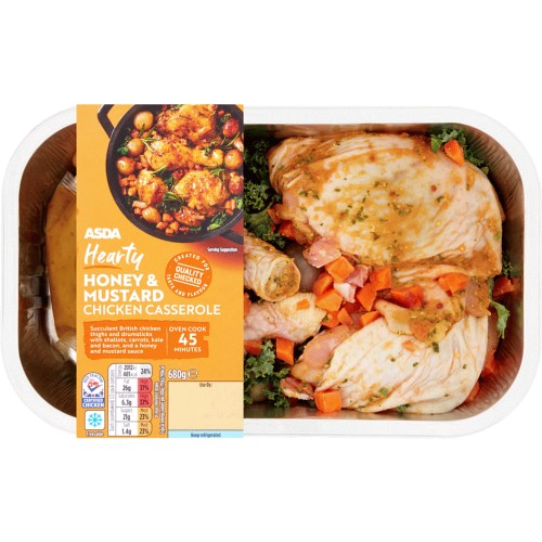 ASDA Hearty Honey & Mustard Chicken Casserole (680g) Compare Prices
