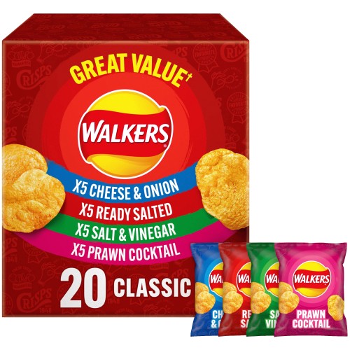McCoy's Classic Variety Multipack Crisps (6 x 25g) Compare Prices