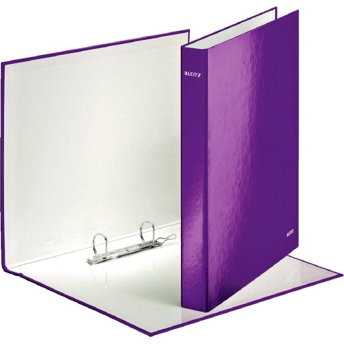 Leitz A4 Ring Binder Purple Compare Prices & Where To Buy Trolley.co.uk