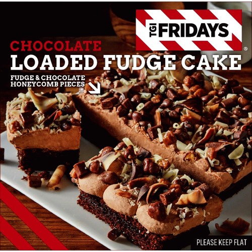TGI Fridays Chocolate Loaded Fudge Cake (400g) Compare Prices & Where