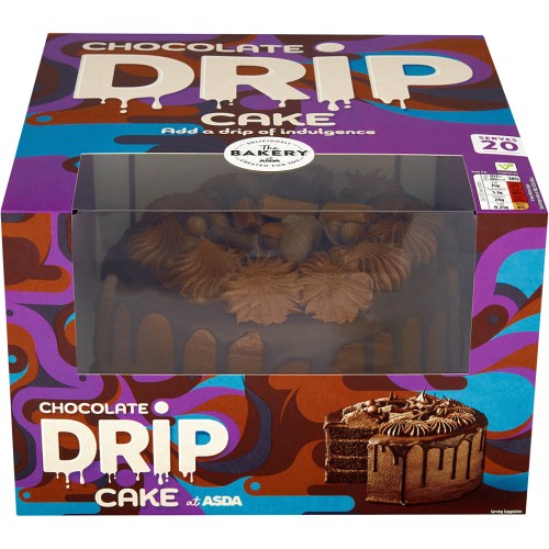 The BAKERY at ASDA Chocolate Drip Celebration Cake Compare Prices