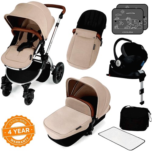 Ickle Bubba Stomp V3 isize travel system with mercury car seat