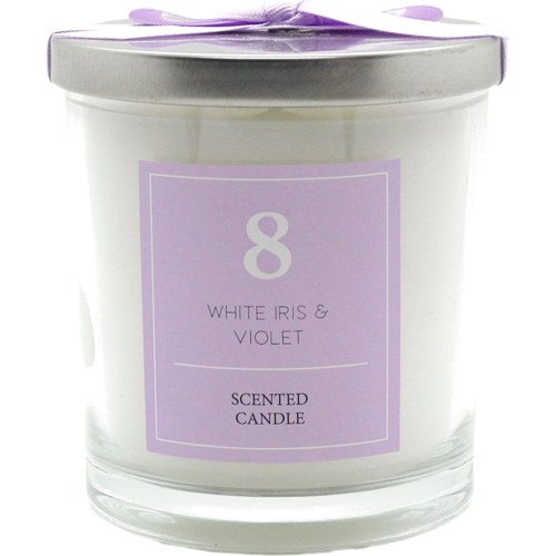 Tesco Timeless White Iris & Violet Candle (300g) Compare Prices