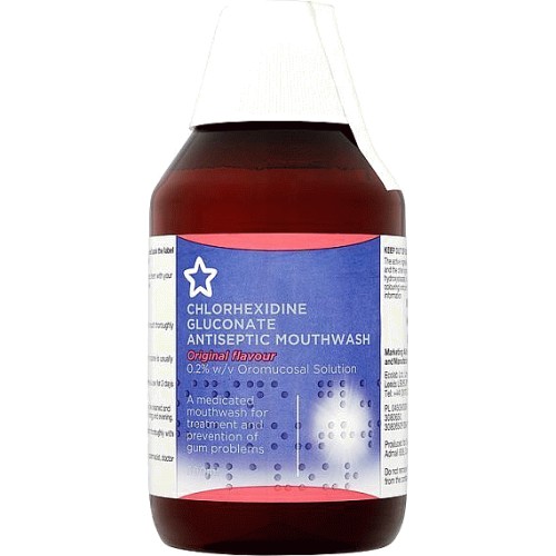 Superdrug Chlorhexidine Mouthwash Original Flavour (300ml) Compare