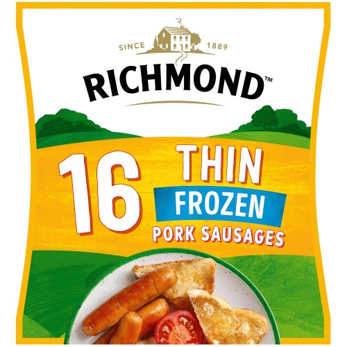 Richmond 12 Thin Pork Sausages (12 x 340g) Compare Prices Trolley.co.uk