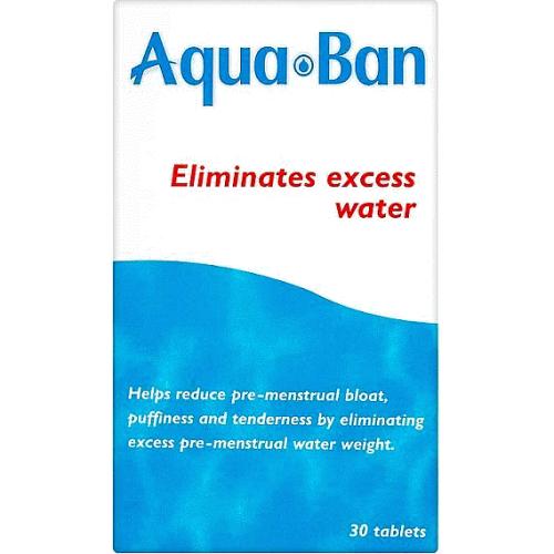 Aqua Ban Diuretic Water Retention Tablets 30 Tabs Compare Prices