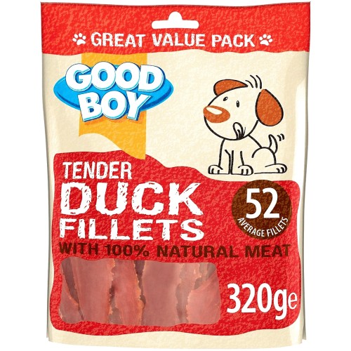 Good Boy Tender Duck Fillets Dog Treats (320g) Compare Prices & Where