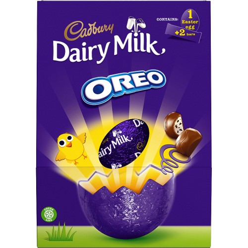 Cadbury Dairy Milk Egg 'n' Spoon with Oreo (128g) Compare Prices