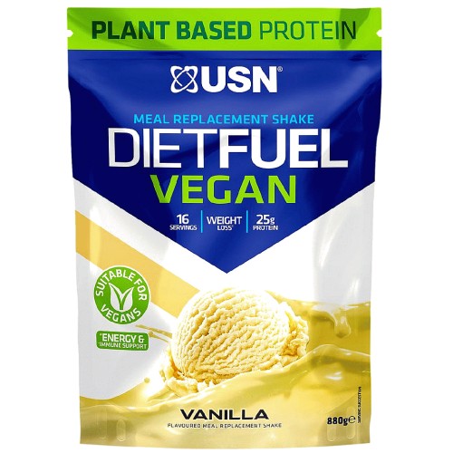 USN Diet Fuel Ultralean Vegan Meal Replacement Vanilla (880g) Compare