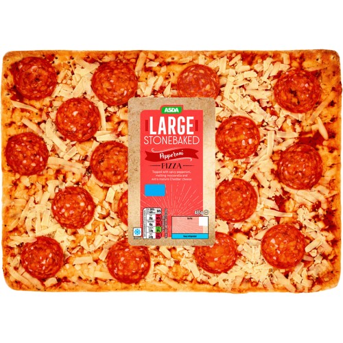 ASDA Large Stonebaked Pepperoni Pizza (485g) Compare Prices & Where