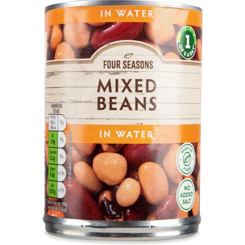 Four Seasons Red Kidney Beans In Water (240g Drained) (400g) Compare