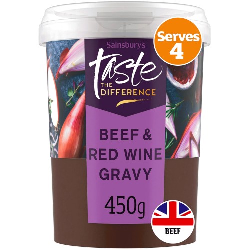 Sainsbury's Beef & Red Wine Gravy Taste the Difference (Serves 4) (450g