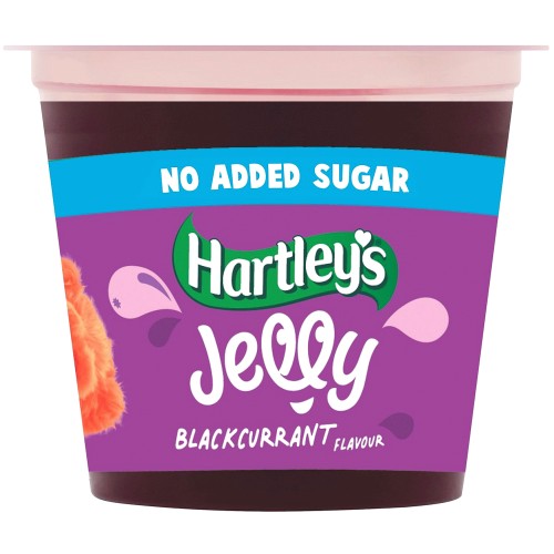Hartley's No Added Sugar Strawberry Jelly Pot Multipack (6 x 115g