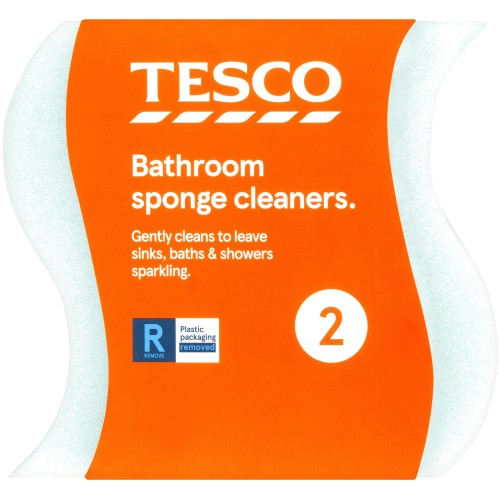 Tesco Sponge Bathroom Cleaner (2) Compare Prices & Where To Buy