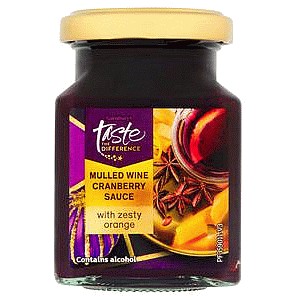 Sainsbury's Mulled Wine Cranberry Sauce Taste the Difference (220g