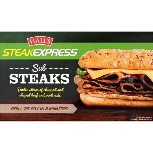 Hall's Steak Express Sub Steaks (300g) Compare Prices & Where To Buy