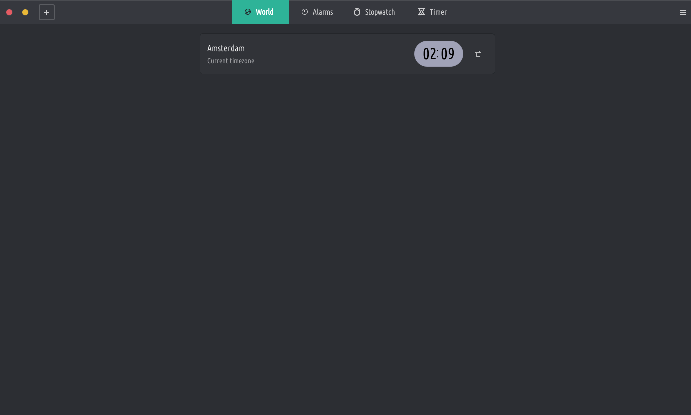 Gnome Clocks TROMJaro