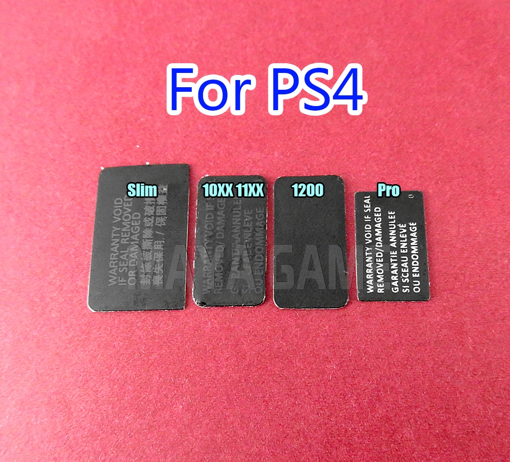 Take caution of these fake warranty stickers PS4 Original TronicsFix