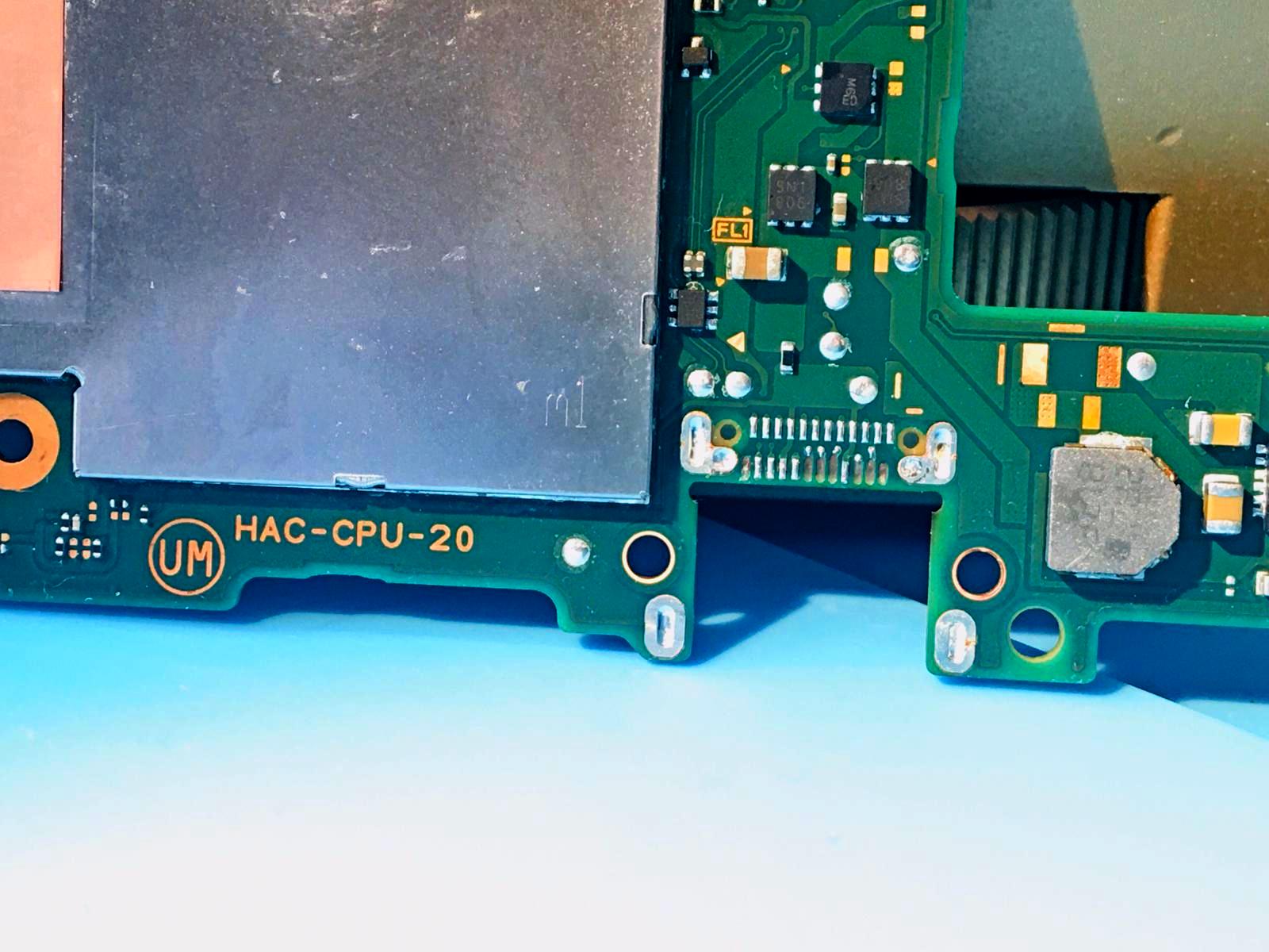 Nintendo Switch, repairing damaged or lifted pads on USBC port