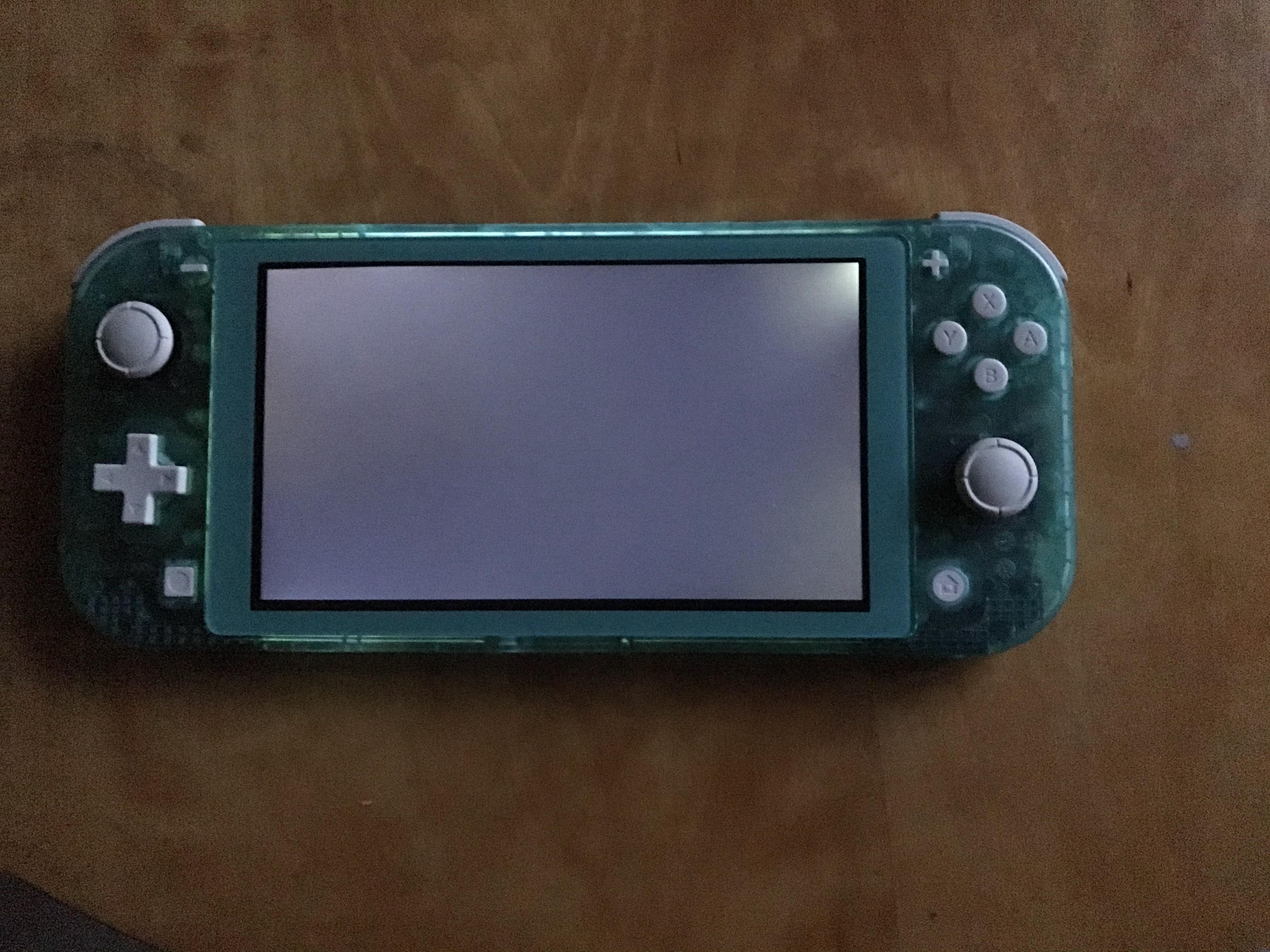 Nintendo switch lite black screen after replacing screen Nintendo