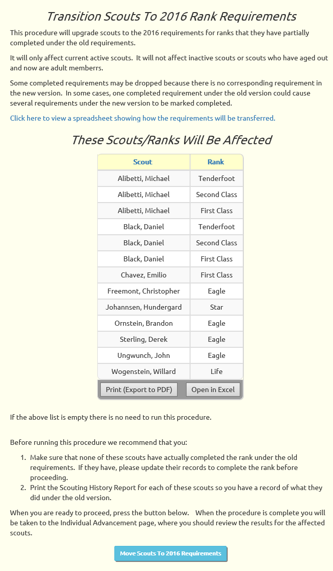 TroopWebHost February 2017 Enhancements