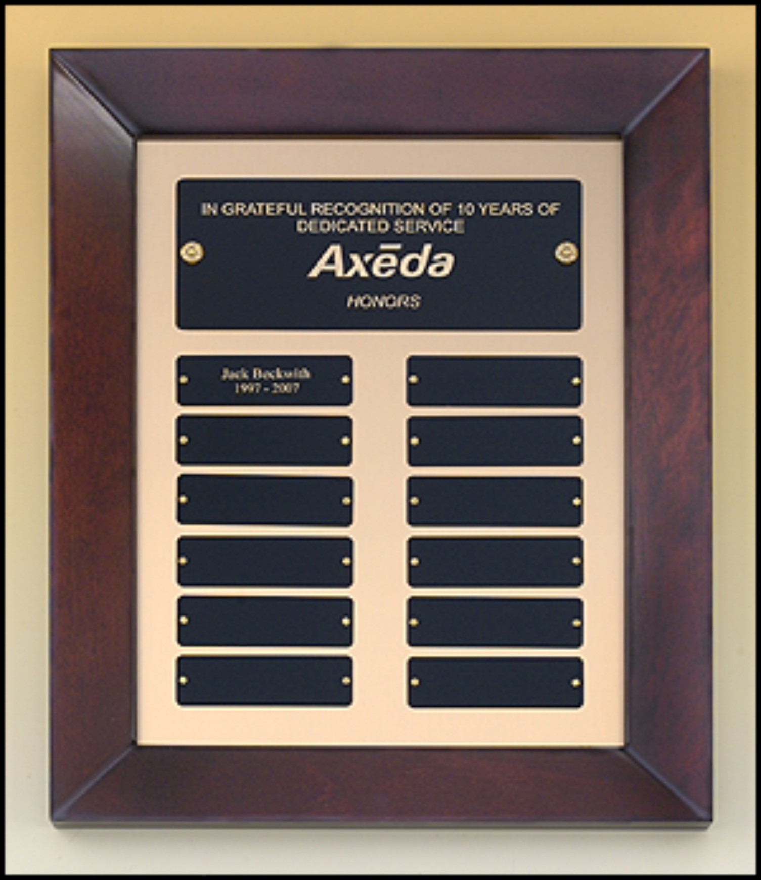 Plaques Perpetual Plaques