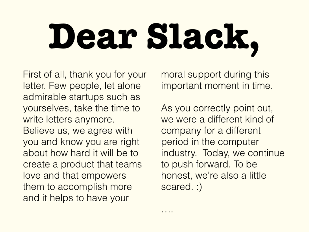 How Microsoft Should Respond To Slack’s Letter Tropical Gringo