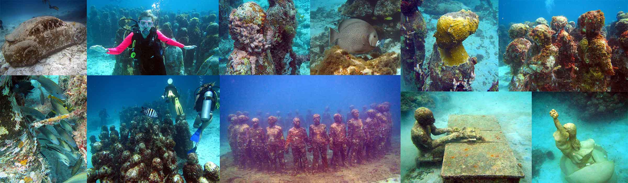 Undersea Attractions Underwater Sculpture Parks in