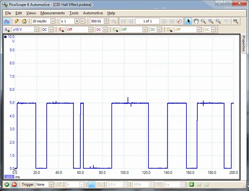 P0367 Camshaft position (CMP) sensor B, bank 1 circuit low input