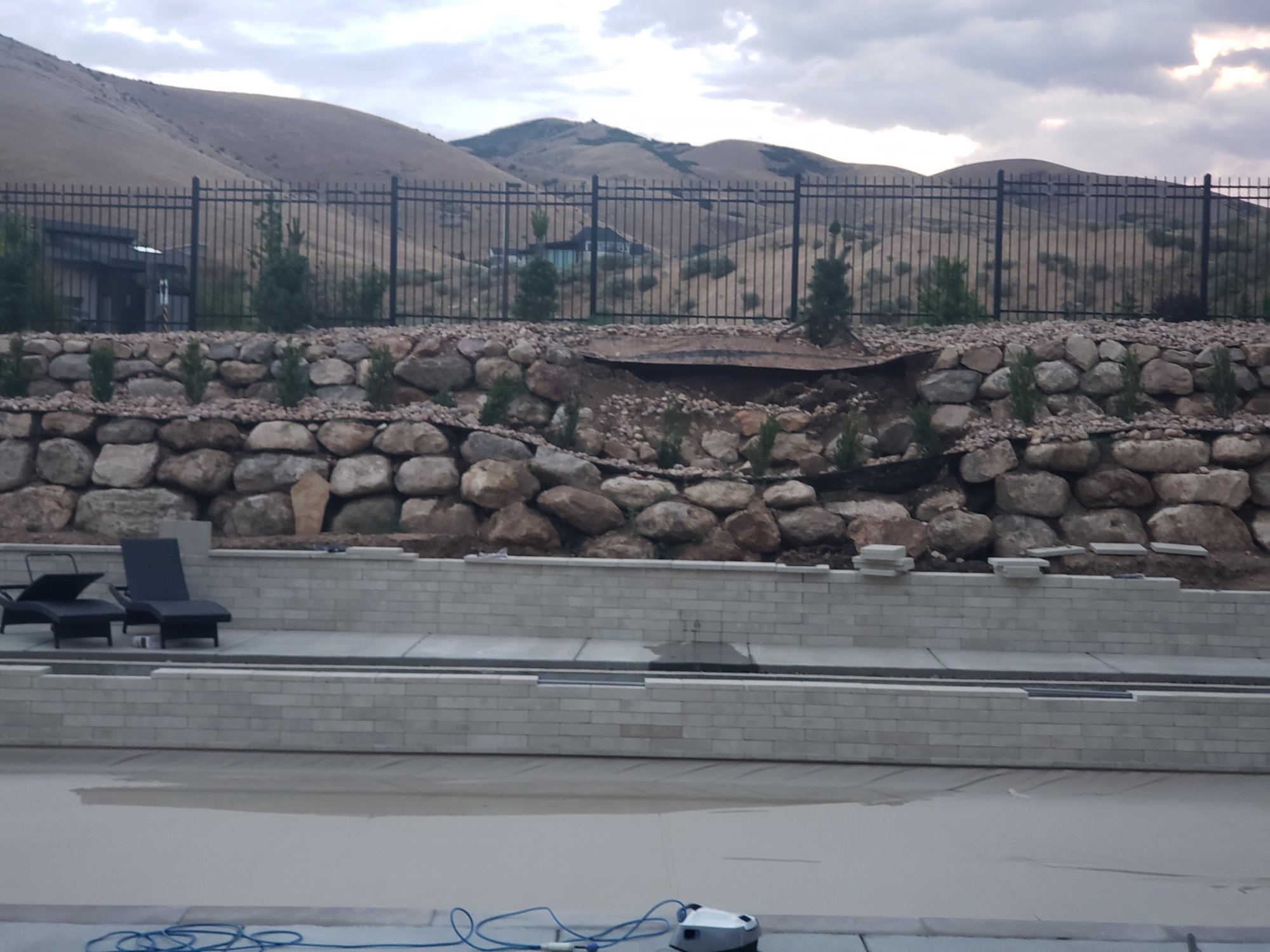 collapsed rock wall.jpeg Trouble Free Pool