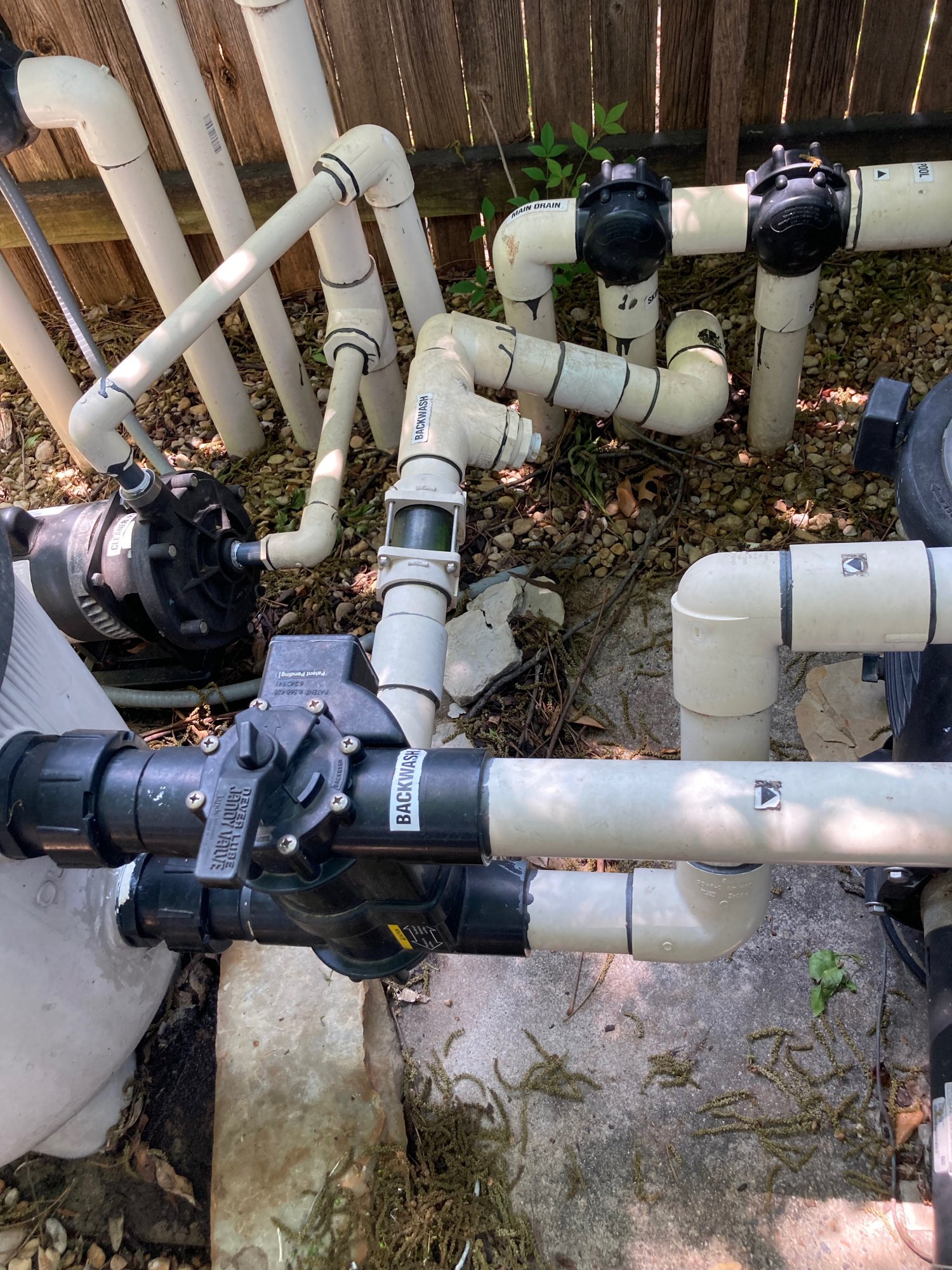 Pool backwash valve.jpeg Trouble Free Pool