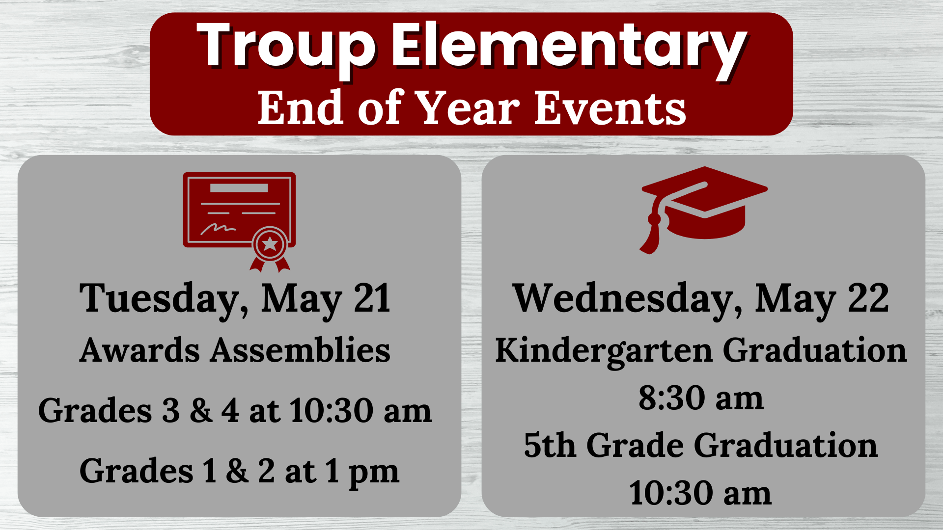 Troup Elementary Events Troup ISD