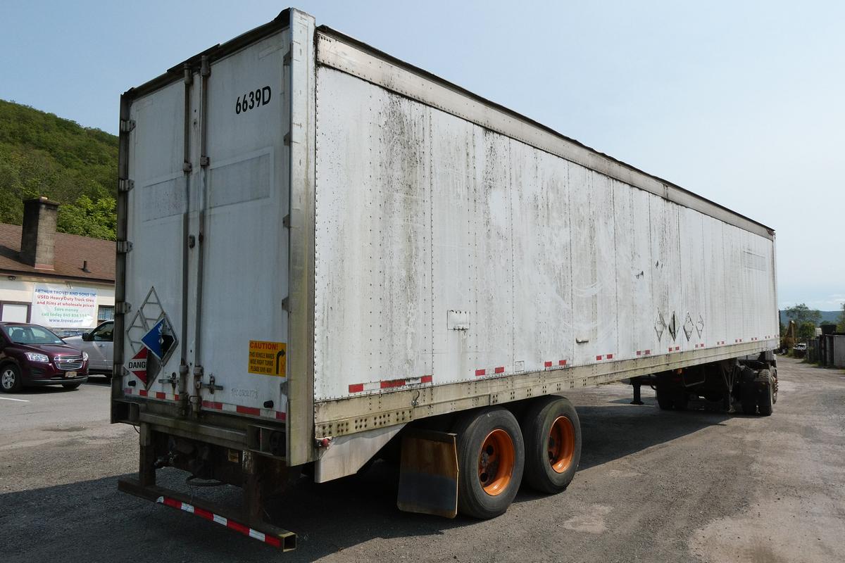 2001 Great Dane 7311TA 48' Tandem Axle Dry Box Trailer for sale by