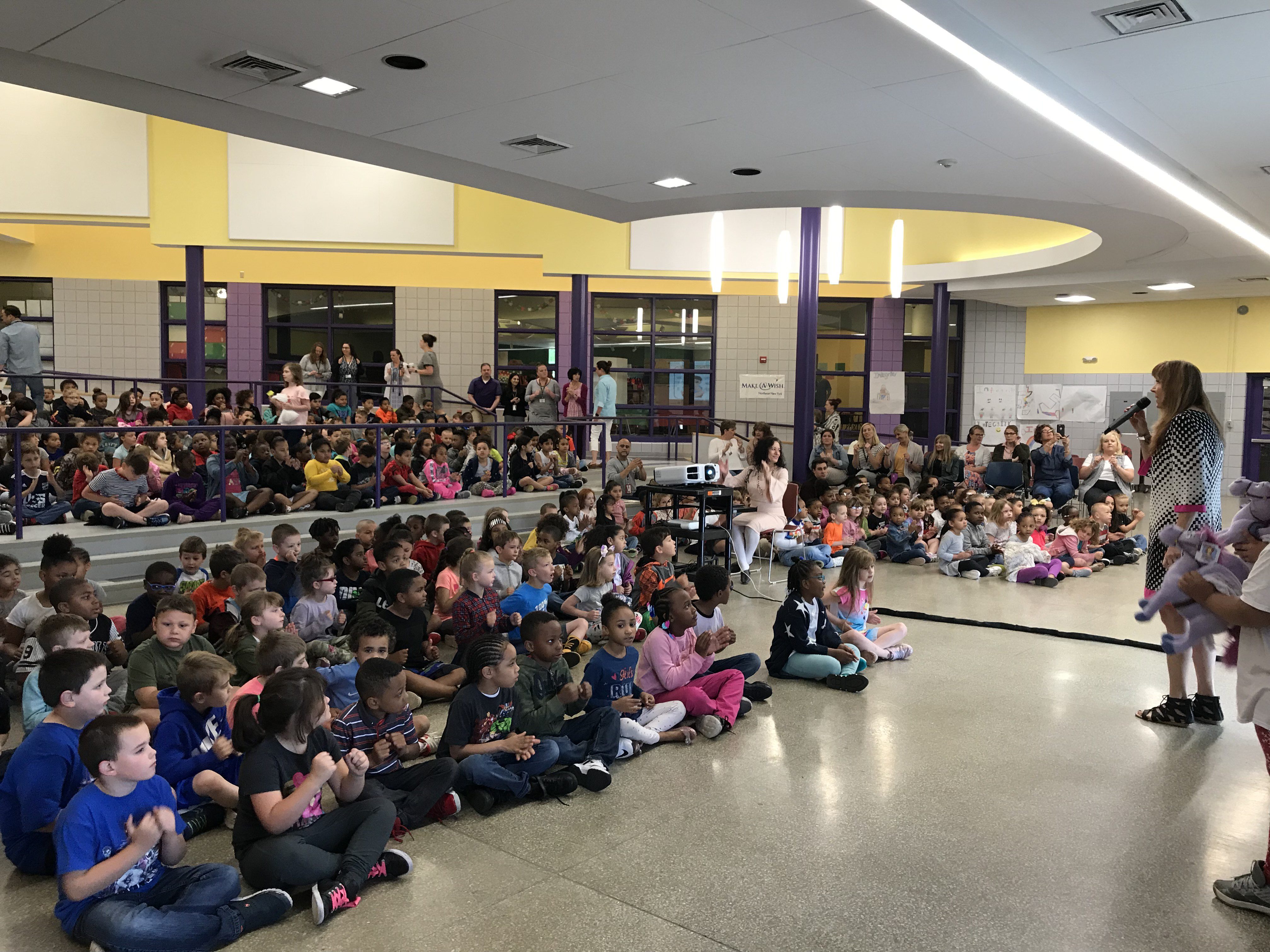 School 14 donates to MakeAWish Troy City School District