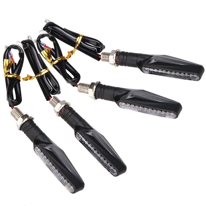 Cool White 9 LED Turn Signal Indicator/ KTM LED Indicators Light, Bike