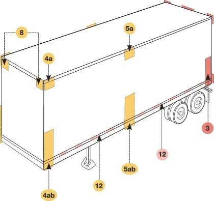 FMVSS Requirements: Dry Van|Find out where your lighting and reflectors