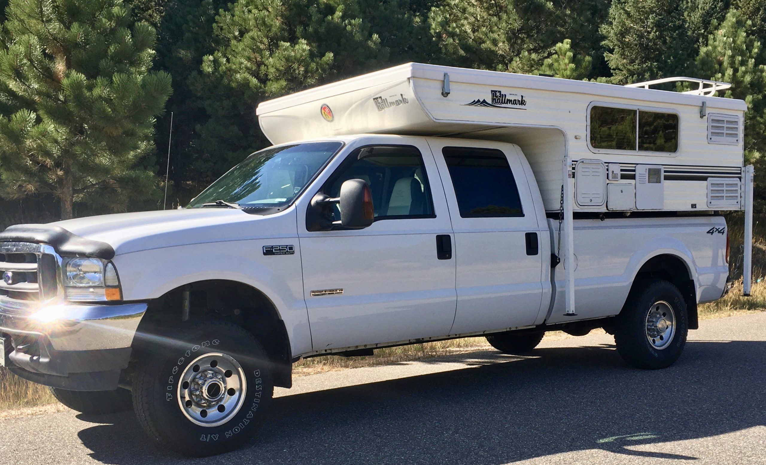 Sold 2003 Hallmark Guanela LX 8 Camper2004 Ford F250 Truck Camper