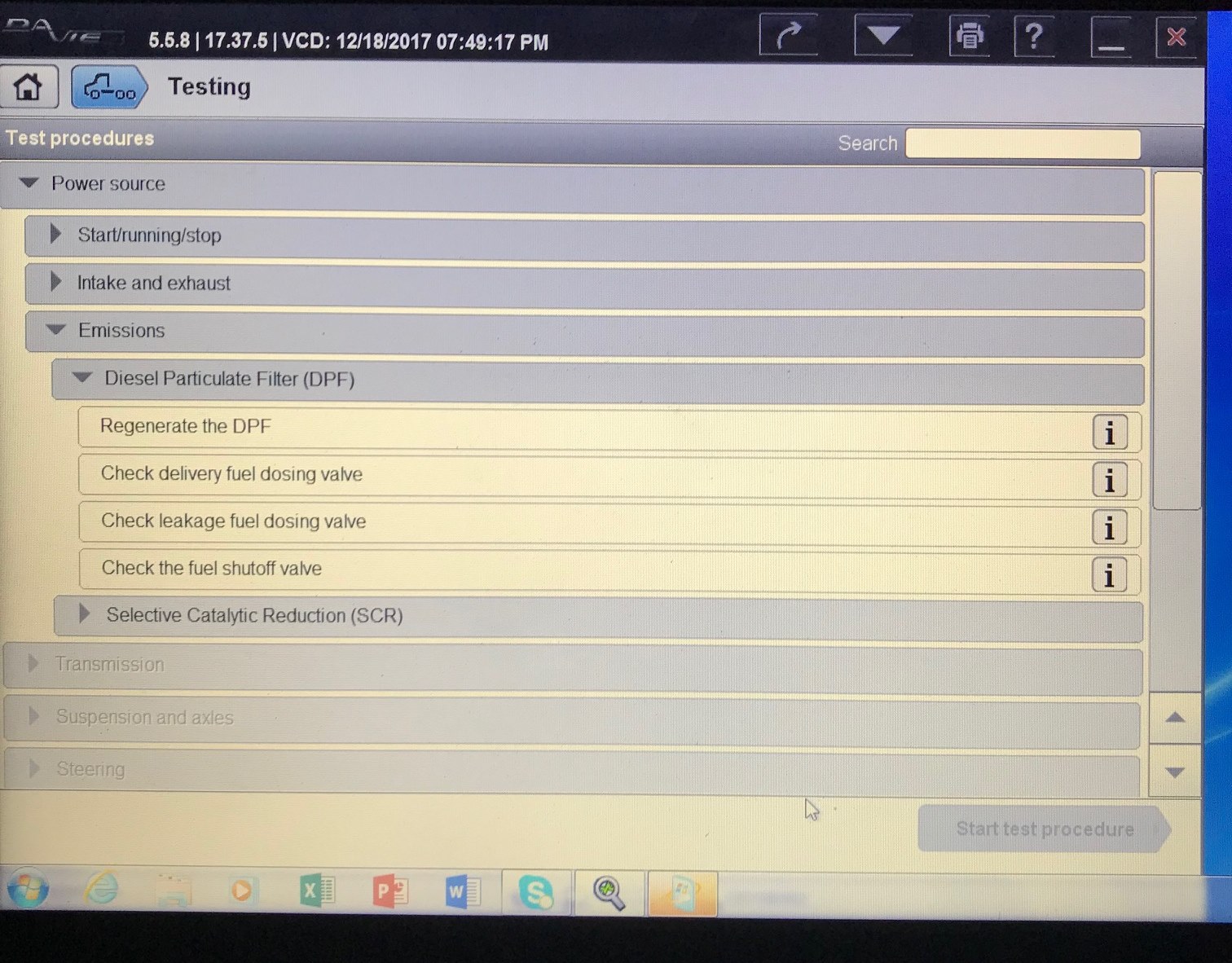 PACCAR Davie 4 Engine Diagnostic Software