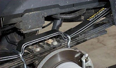 Helper Springs for a Level Truck and Added Load Support