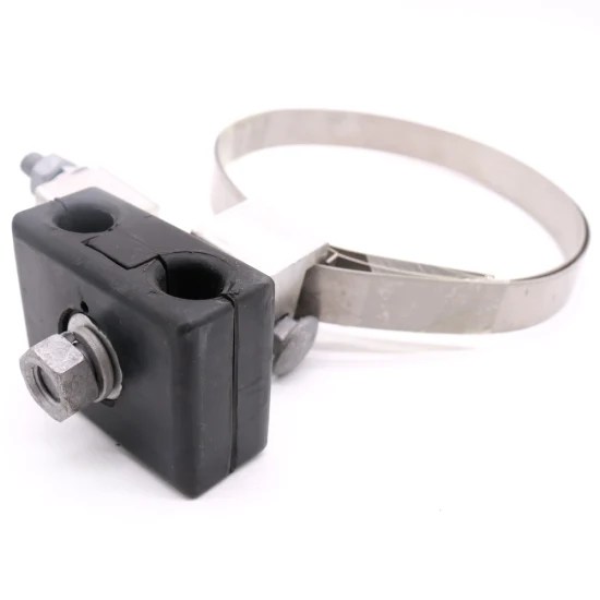 Downlead Clamp with strap fiber