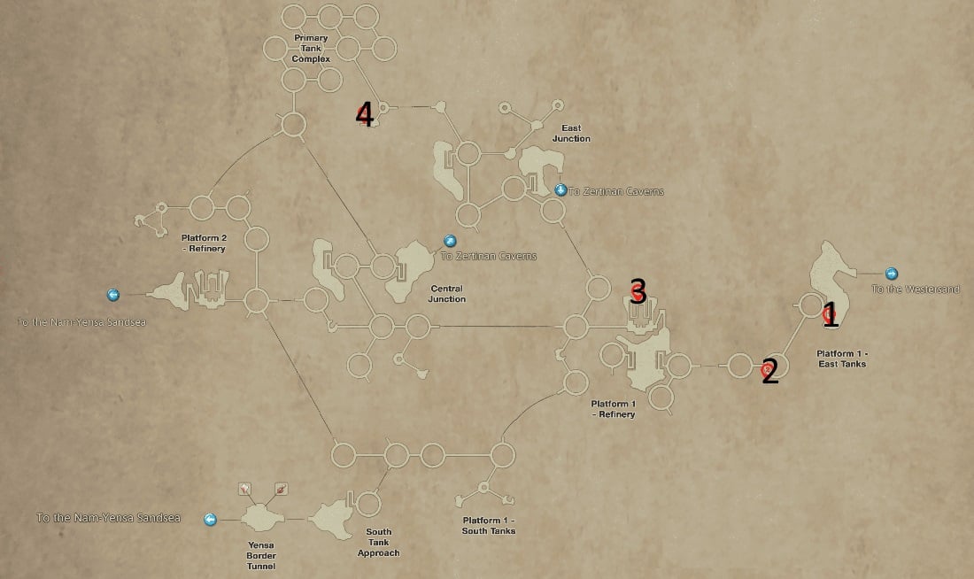 Guide for Final Fantasy XII The Zodiac Age The Yensa Sandseas