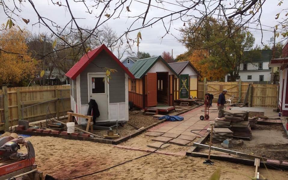 Homeless People Build Community Of Tiny Homes For The Homeless True Activist