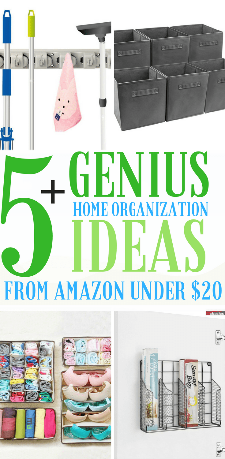 5+ Genius Home Organization Ideas From Amazon Under 20 True & Pretty